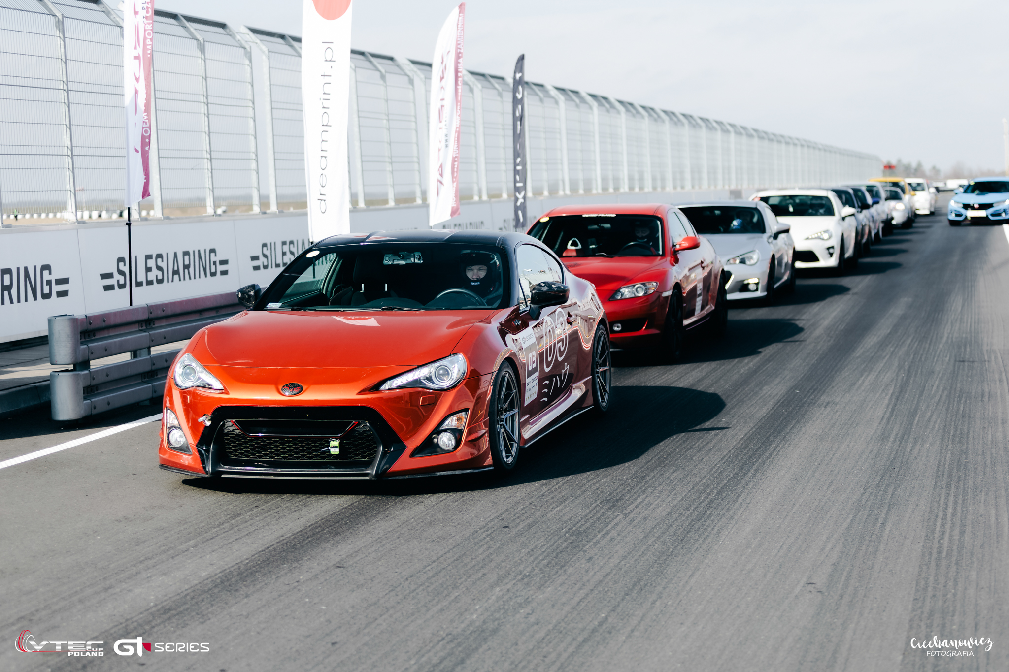 Toyota GT86 na pit lane